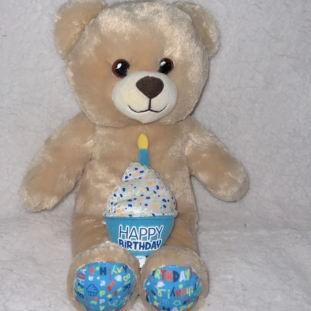 Build-A-Bear Tan and Blue Party Decorations‎